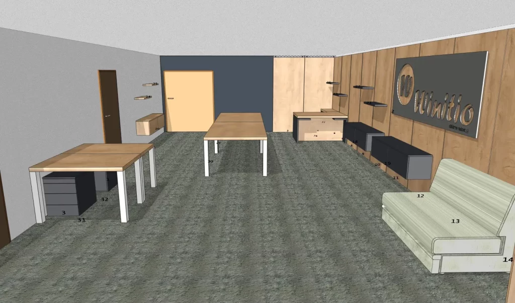 Kancelář Hlinsko - Truhlářství Pavelka